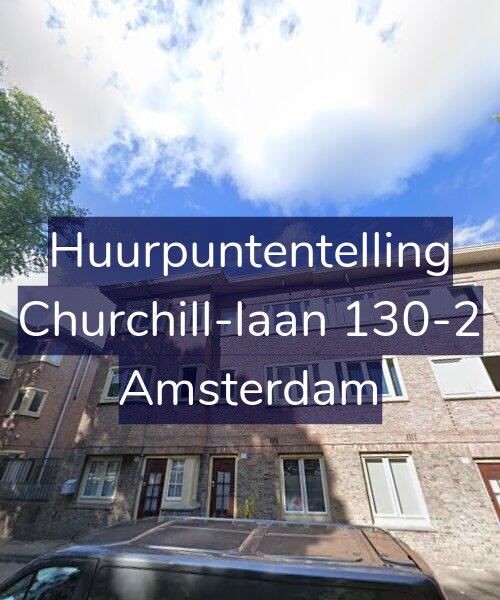 Foto gevel Huurpuntentelling voor Churchill-laan 130-2, Amsterdam