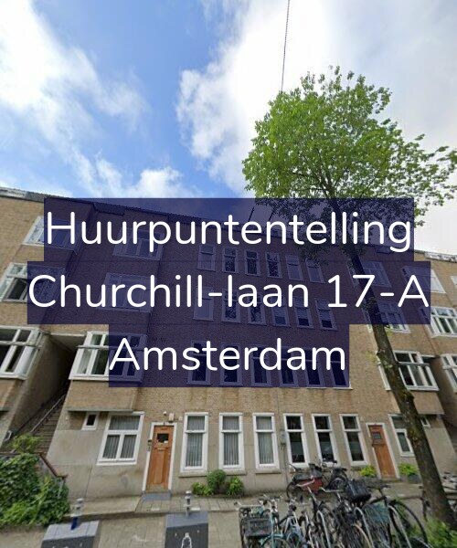 Foto gevel Huurpuntentelling voor Churchill-laan 17-A, Amsterdam