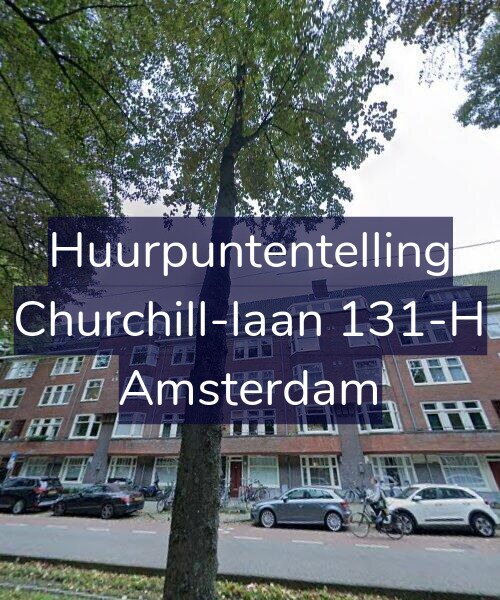 Foto gevel Huurpuntentelling voor Churchill-laan 131-H, Amsterdam