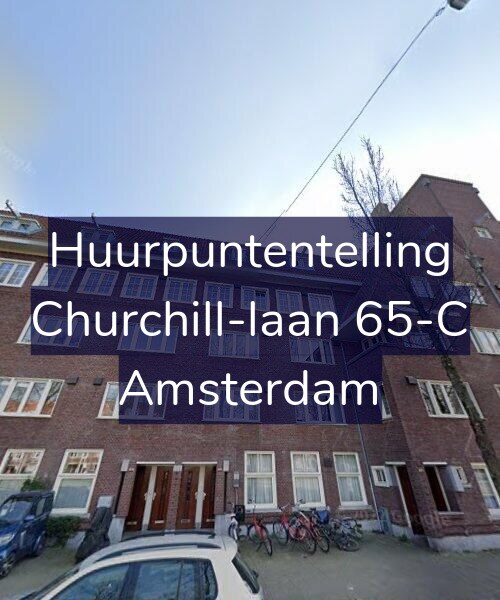 Foto gevel Huurpuntentelling voor Churchill-laan 65-C, Amsterdam