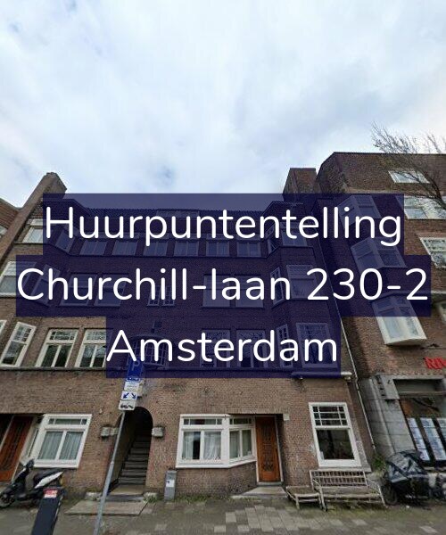 Foto gevel Huurpuntentelling voor Churchill-laan 230-2, Amsterdam