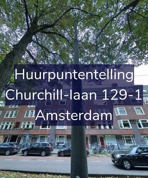 Foto gevel Huurpuntentelling voor Churchill-laan 129-1, Amsterdam
