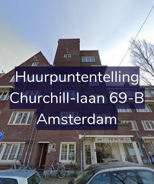 Foto gevel Huurpuntentelling voor Churchill-laan 69-B, Amsterdam