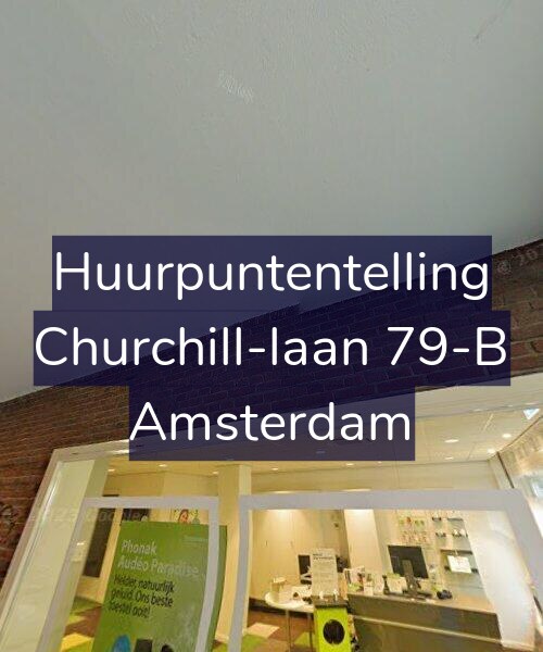 Foto gevel Huurpuntentelling voor Churchill-laan 79-B, Amsterdam