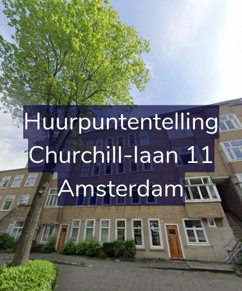 Foto gevel Huurpuntentelling voor Churchill-laan 11, Amsterdam