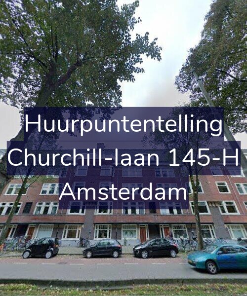 Foto gevel Huurpuntentelling voor Churchill-laan 145-H, Amsterdam