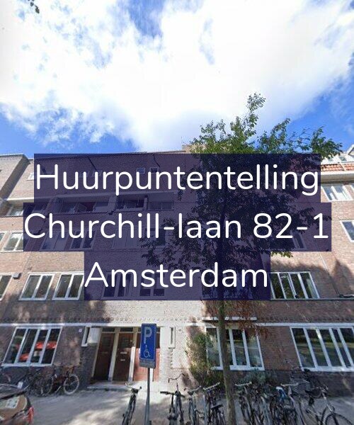 Foto gevel Huurpuntentelling voor Churchill-laan 82-1, Amsterdam