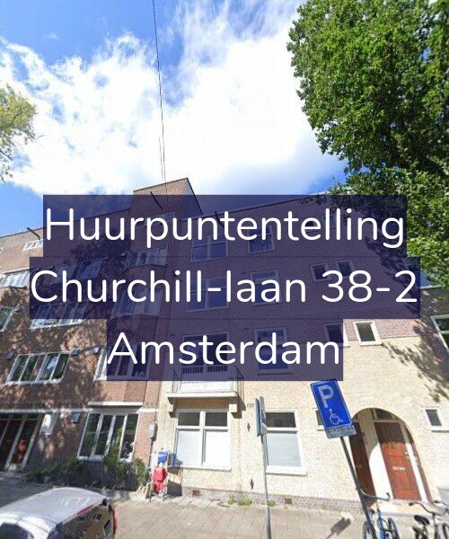 Foto gevel Huurpuntentelling voor Churchill-laan 38-2, Amsterdam