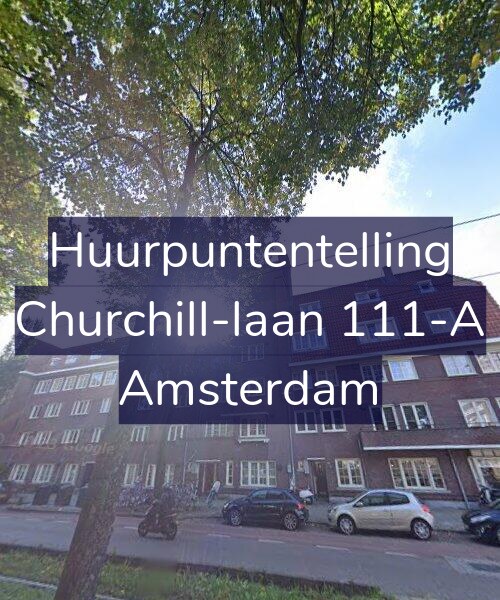 Foto gevel Huurpuntentelling voor Churchill-laan 111-A, Amsterdam
