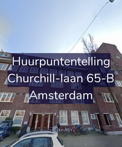 Foto gevel Huurpuntentelling voor Churchill-laan 65-B, Amsterdam