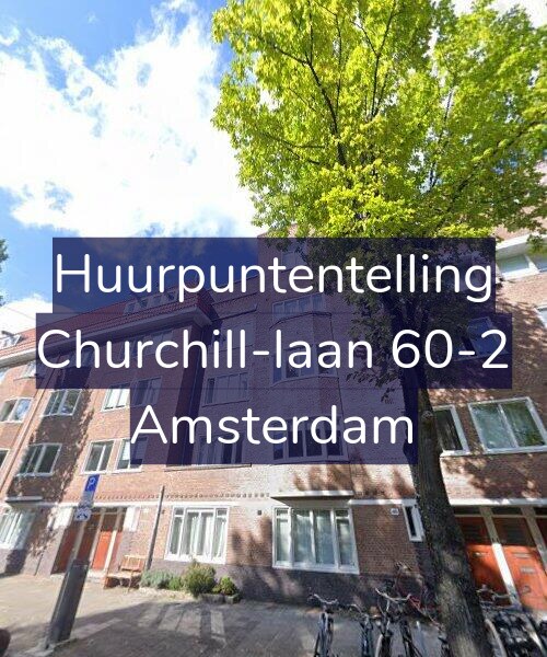 Foto gevel Huurpuntentelling voor Churchill-laan 60-2, Amsterdam