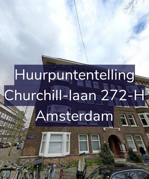 Foto gevel Huurpuntentelling voor Churchill-laan 272-H, Amsterdam