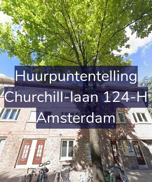 Foto gevel Huurpuntentelling voor Churchill-laan 124-H, Amsterdam
