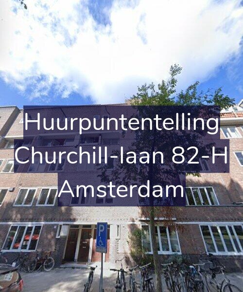 Foto gevel Huurpuntentelling voor Churchill-laan 82-H, Amsterdam