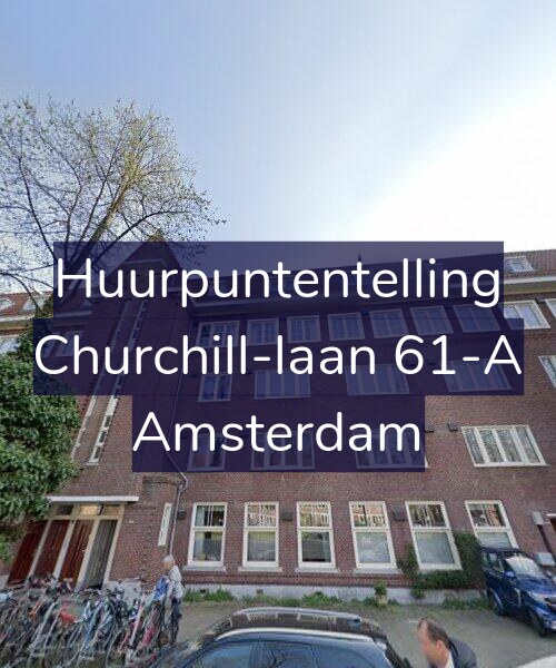 Foto gevel Huurpuntentelling voor Churchill-laan 61-A, Amsterdam