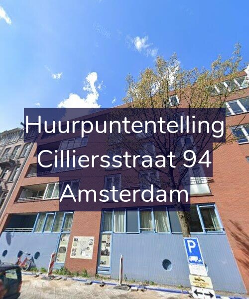 Foto gevel Huurpuntentelling voor Cilliersstraat 94, Amsterdam