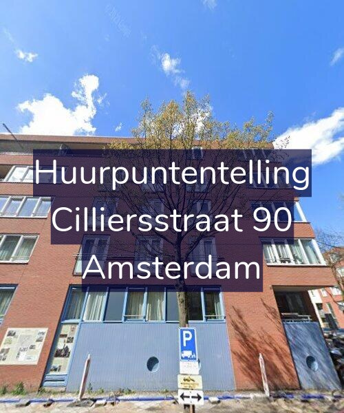 Foto gevel Huurpuntentelling voor Cilliersstraat 90, Amsterdam