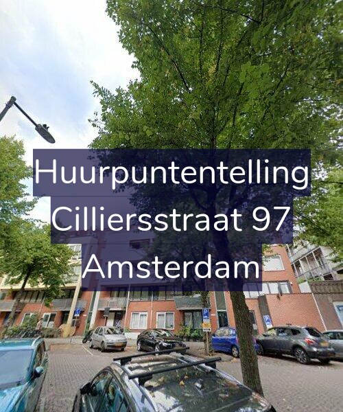 Foto gevel Huurpuntentelling voor Cilliersstraat 97, Amsterdam