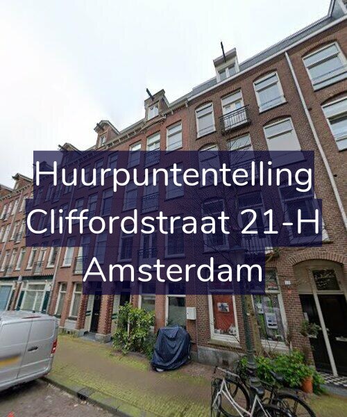 Foto gevel Huurpuntentelling voor Cliffordstraat 21-H, Amsterdam