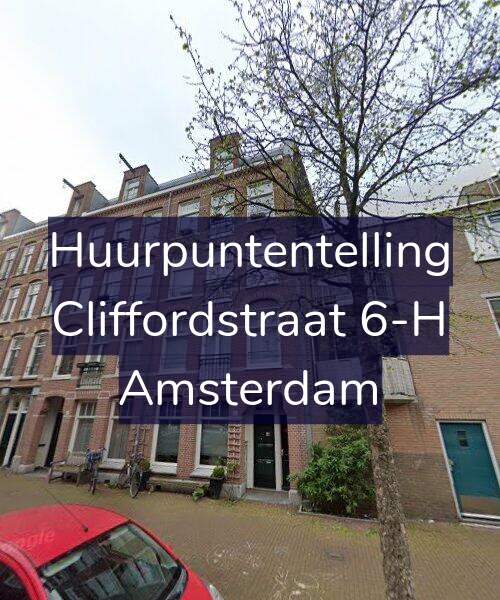 Foto gevel Huurpuntentelling voor Cliffordstraat 6-H, Amsterdam