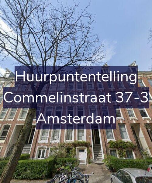 Foto gevel Huurpuntentelling voor Commelinstraat 37-3, Amsterdam