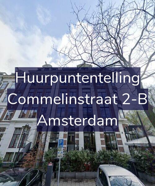Foto gevel Huurpuntentelling voor Commelinstraat 2-B, Amsterdam