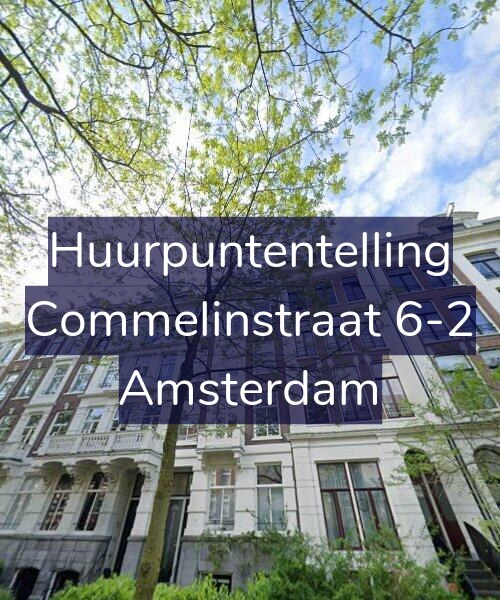 Foto gevel Huurpuntentelling voor Commelinstraat 6-2, Amsterdam