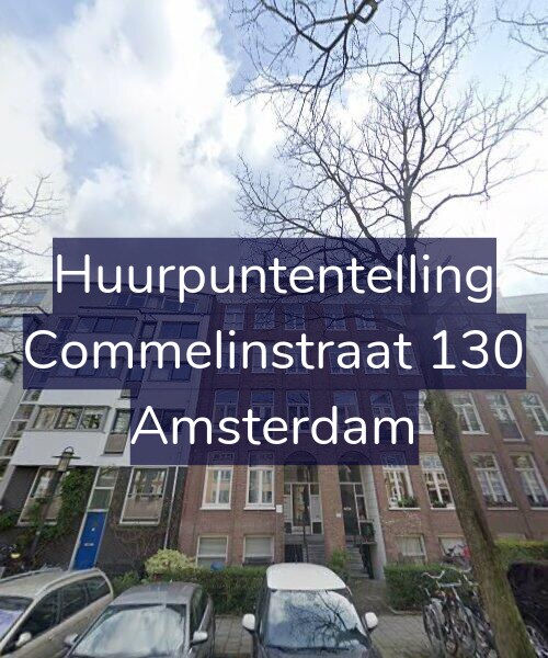 Foto gevel Huurpuntentelling voor Commelinstraat 130, Amsterdam