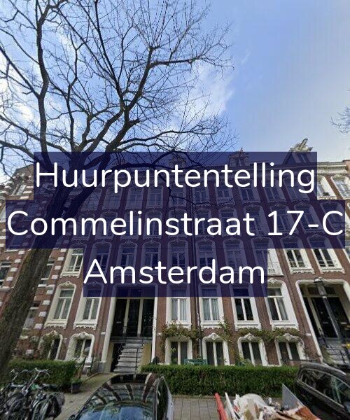Foto gevel Huurpuntentelling voor Commelinstraat 17-C, Amsterdam
