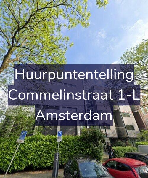 Foto gevel Huurpuntentelling voor Commelinstraat 1-L, Amsterdam