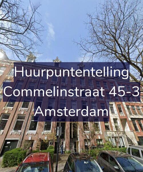 Foto gevel Huurpuntentelling voor Commelinstraat 45-3, Amsterdam