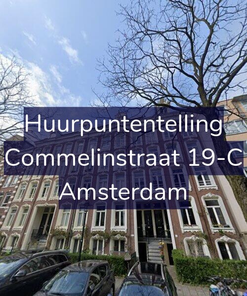 Foto gevel Huurpuntentelling voor Commelinstraat 19-C, Amsterdam