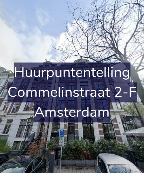 Foto gevel Huurpuntentelling voor Commelinstraat 2-F, Amsterdam