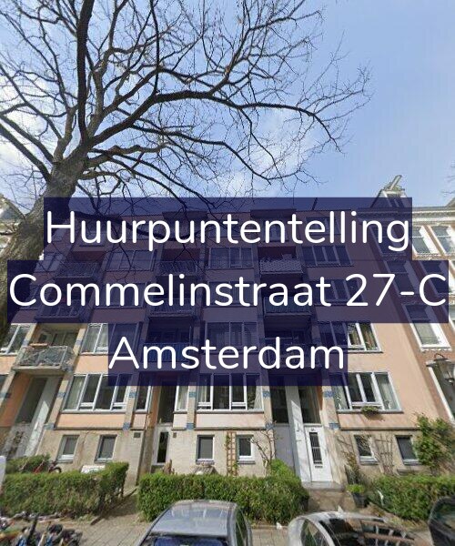 Foto gevel Huurpuntentelling voor Commelinstraat 27-C, Amsterdam