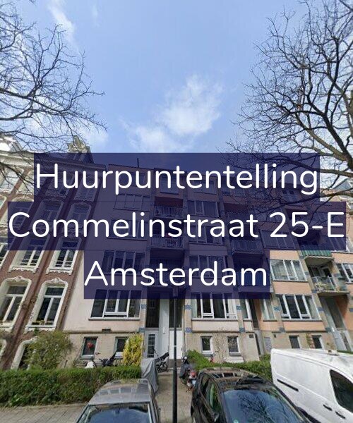 Foto gevel Huurpuntentelling voor Commelinstraat 25-E, Amsterdam