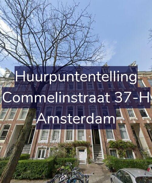 Foto gevel Huurpuntentelling voor Commelinstraat 37-H, Amsterdam