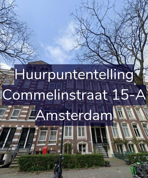 Foto gevel Huurpuntentelling voor Commelinstraat 15-A, Amsterdam