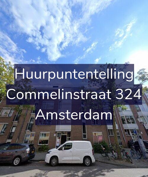 Foto gevel Huurpuntentelling voor Commelinstraat 324, Amsterdam