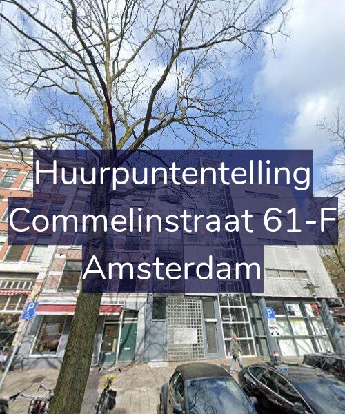Foto gevel Huurpuntentelling voor Commelinstraat 61-F, Amsterdam