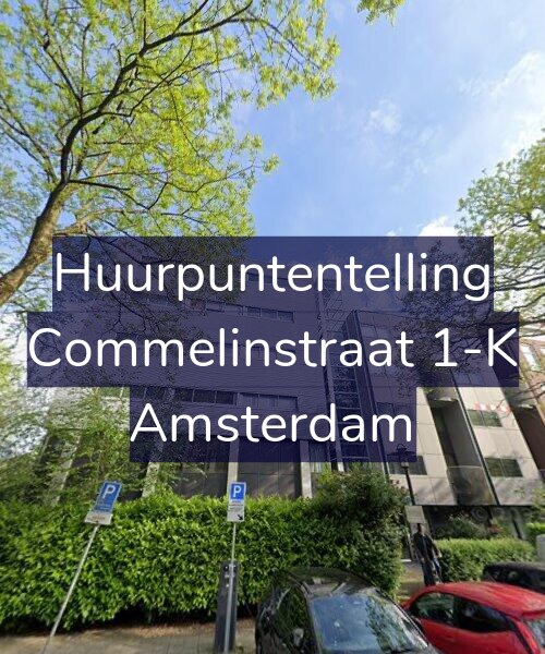 Foto gevel Huurpuntentelling voor Commelinstraat 1-K, Amsterdam