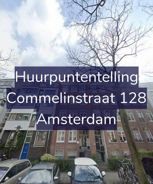 Foto gevel Huurpuntentelling voor Commelinstraat 128, Amsterdam