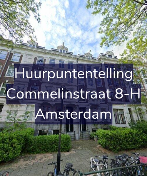 Foto gevel Huurpuntentelling voor Commelinstraat 8-H, Amsterdam