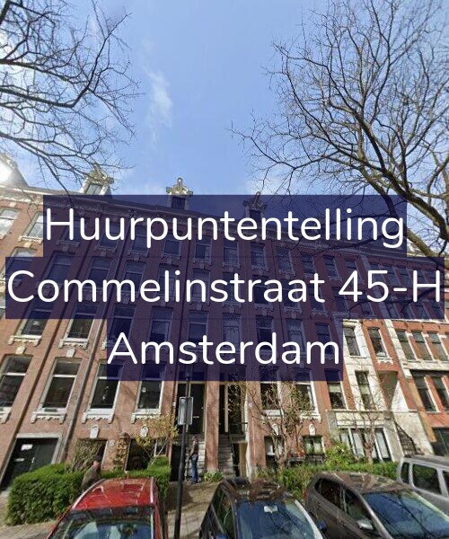 Foto gevel Huurpuntentelling voor Commelinstraat 45-H, Amsterdam