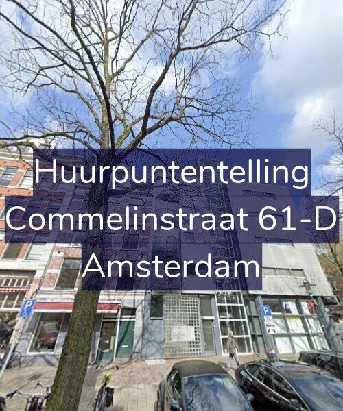 Foto gevel Huurpuntentelling voor Commelinstraat 61-D, Amsterdam