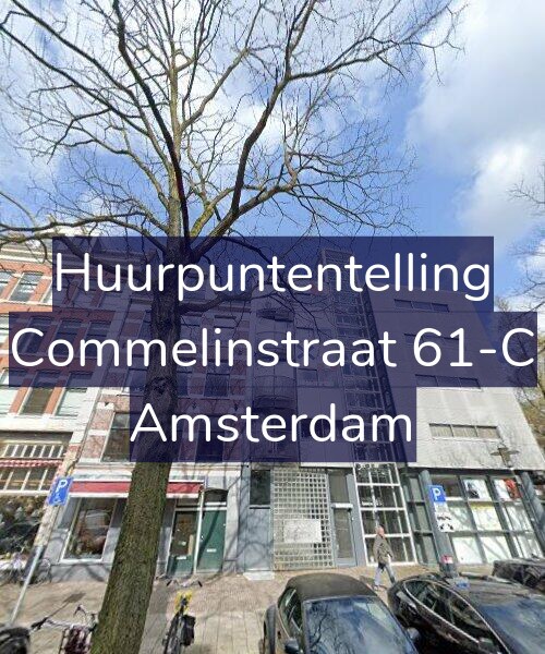 Foto gevel Huurpuntentelling voor Commelinstraat 61-C, Amsterdam