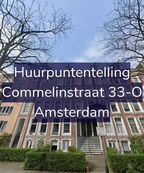Foto gevel Huurpuntentelling voor Commelinstraat 33-O, Amsterdam
