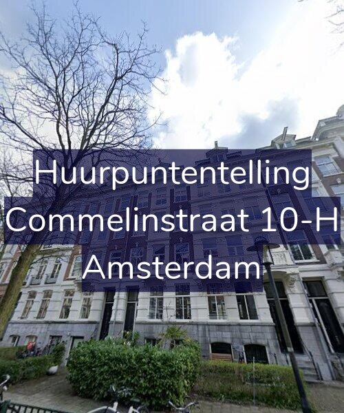 Foto gevel Huurpuntentelling voor Commelinstraat 10-H, Amsterdam