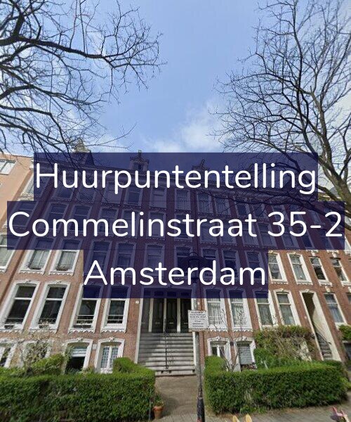 Foto gevel Huurpuntentelling voor Commelinstraat 35-2, Amsterdam