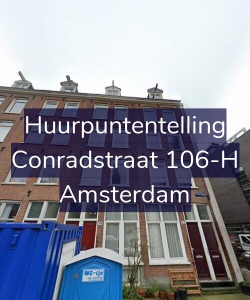 Foto gevel Huurpuntentelling voor Conradstraat 106-H, Amsterdam