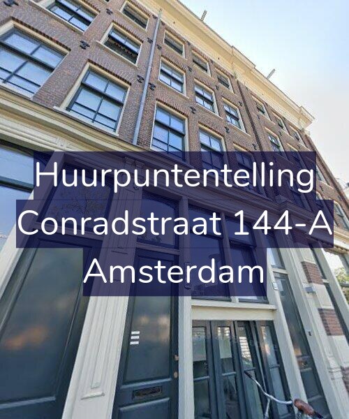 Foto gevel Huurpuntentelling voor Conradstraat 144-A, Amsterdam